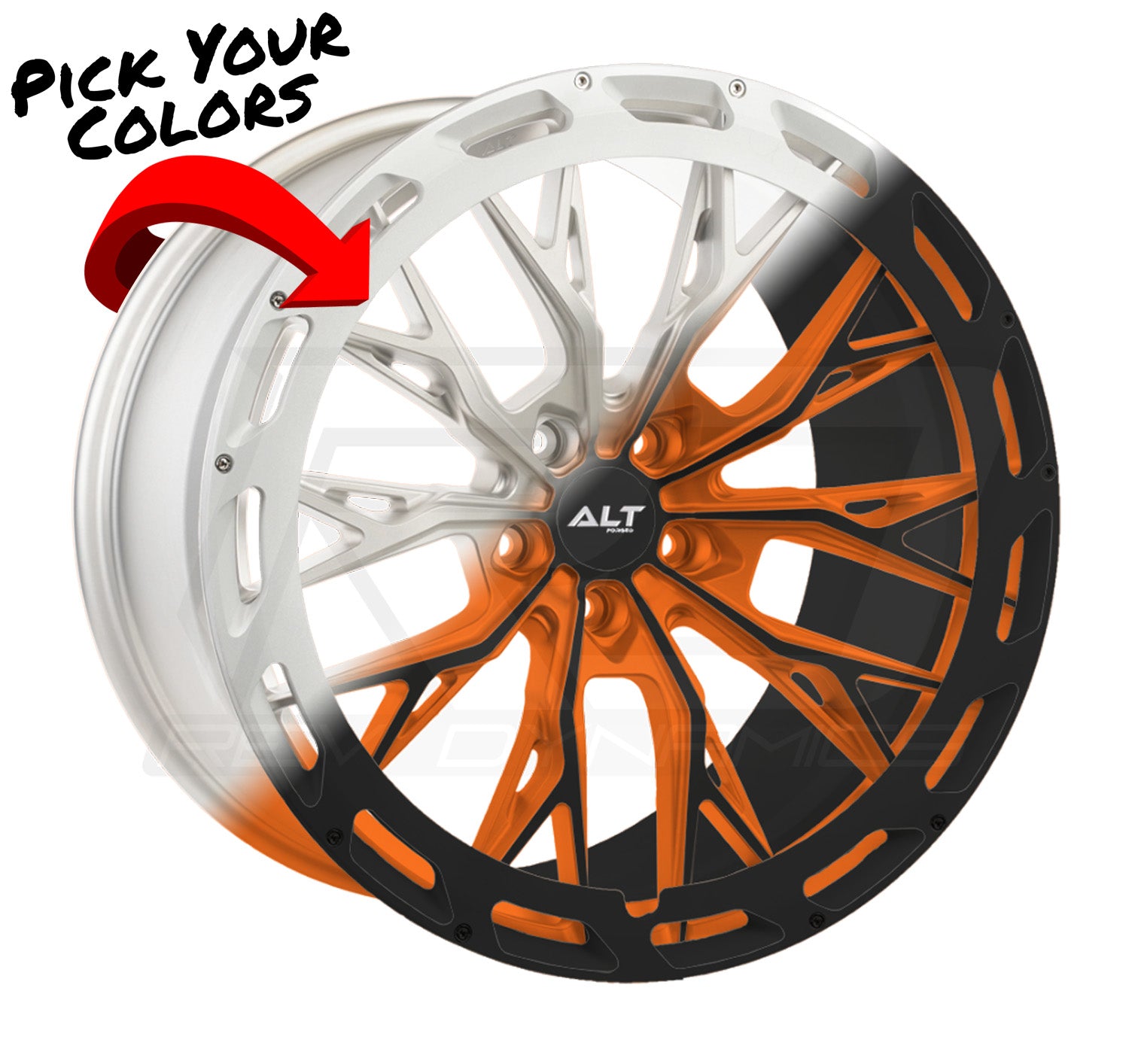 ALT Forged ALT10R C8 Corvette 20x9