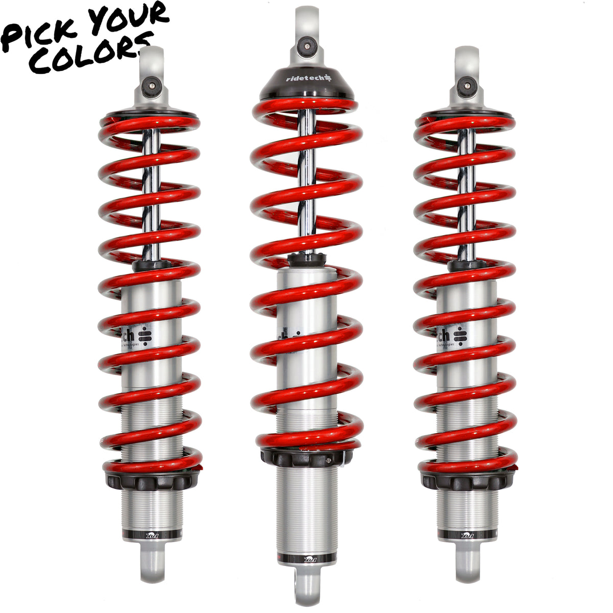 Ridetech Polaris Slingshot Coilover Suspension (2-Way Adjustable) - Rev Dynamics