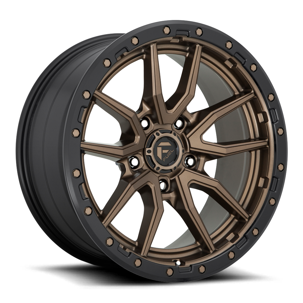 Fuel Rebel-5 Jeep Wrangler JL 20" Wheel and 35" Tire Package - Rev Dynamics