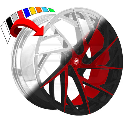 Lexani Renzo Mugello Slingshot 20" Wheel and Tire Package - Rev Dynamics