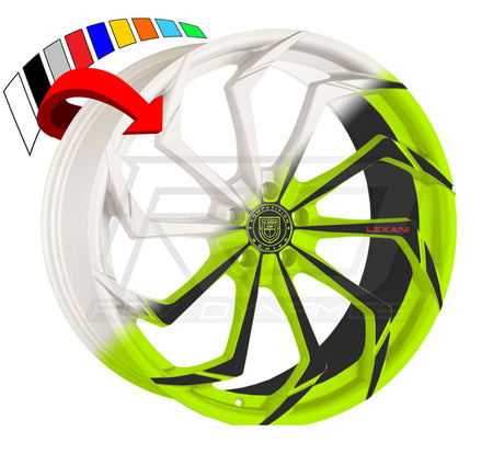 Lexani Static Slingshot 22" Wheel and Tire Package - Rev Dynamics