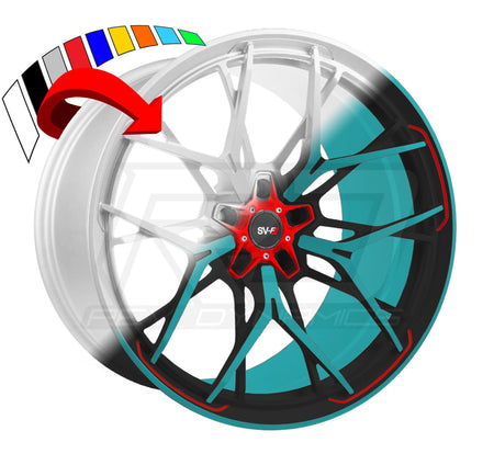 Savini SV1 R3 Slingshot 20" Super Wide Rear (345 or 335) Wheel and Tire Package - Rev Dynamics