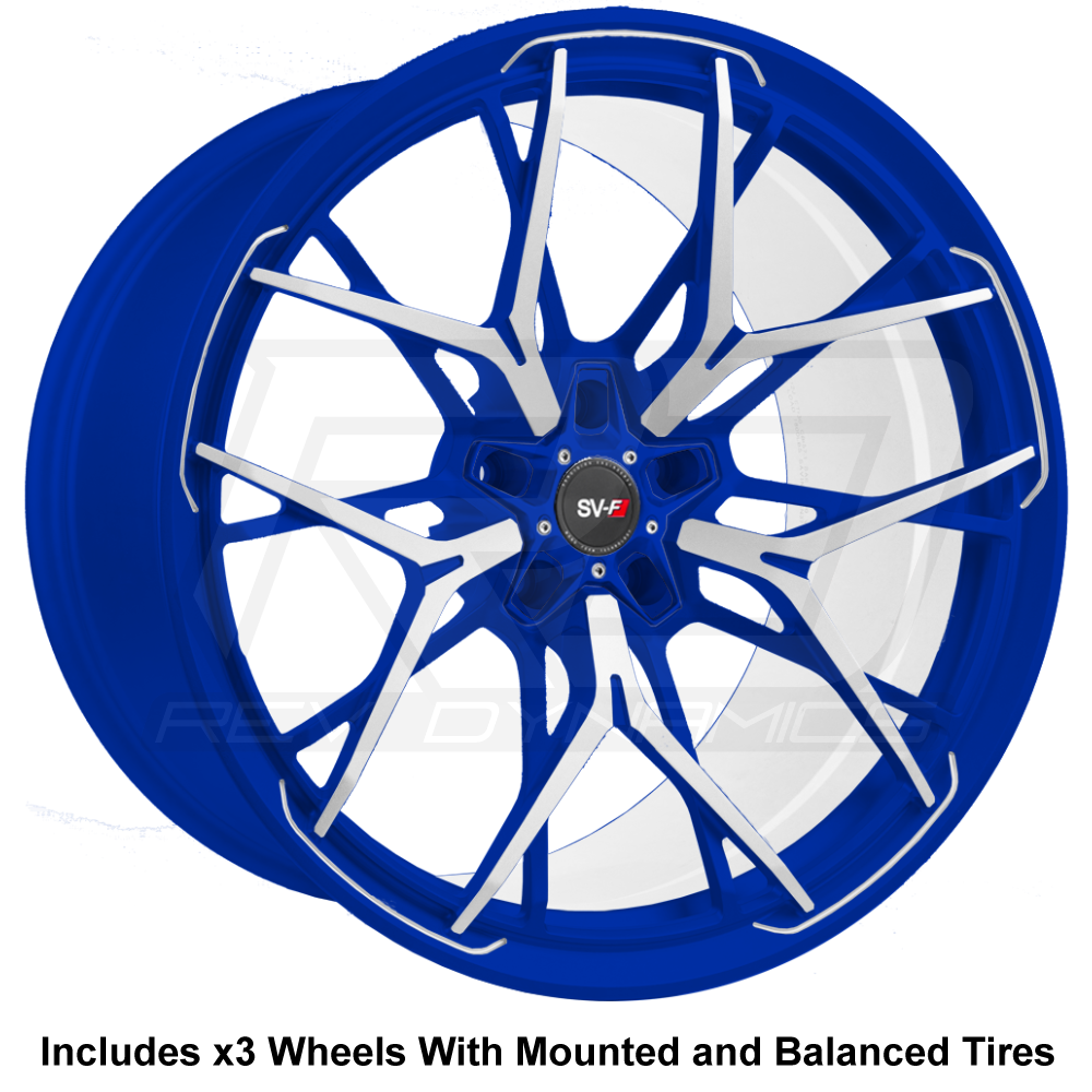 Savini SV1 R3 Slingshot 20" Super Wide Rear (345 or 335) Wheel and Tire Package - Rev Dynamics