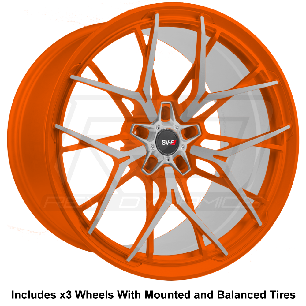 Savini SV1 R3 Slingshot 20" Super Wide Rear (345 or 335) Wheel and Tire Package - Rev Dynamics