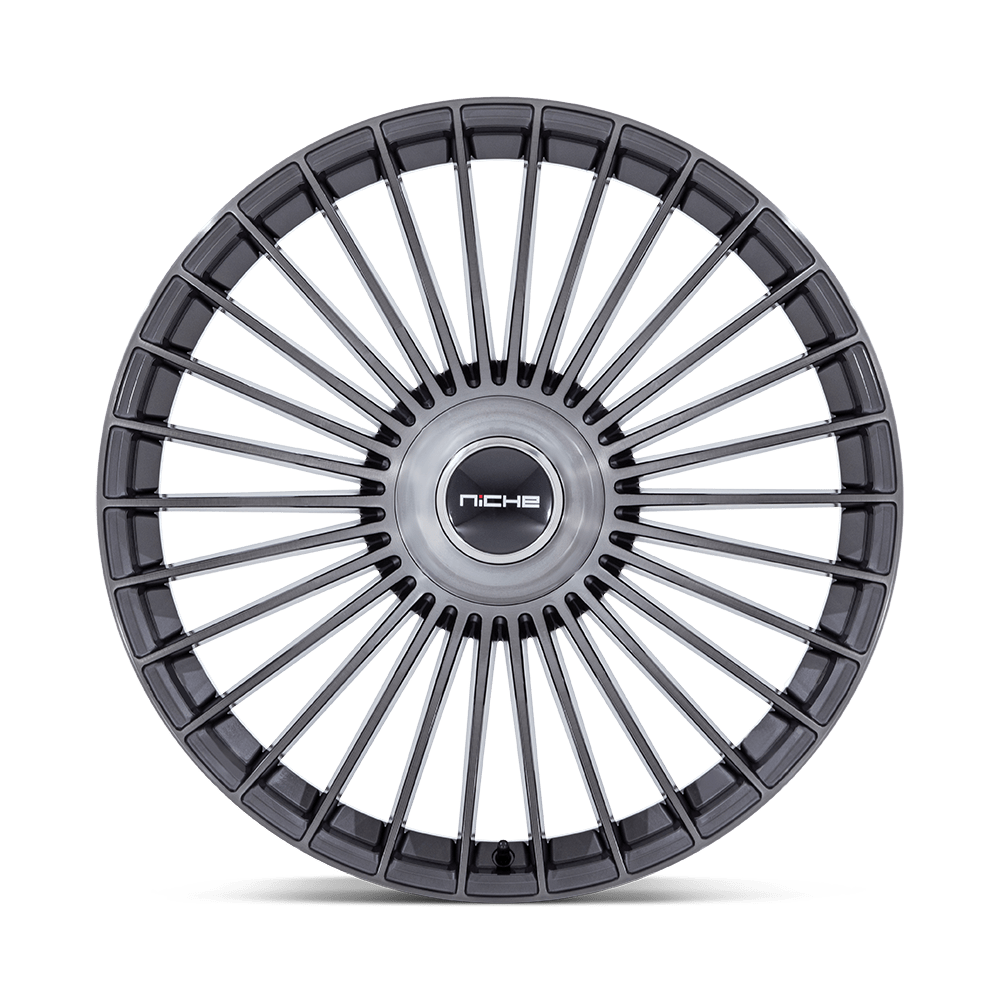 Niche Serene Slingshot 22" Wheel and Tire Package Front view