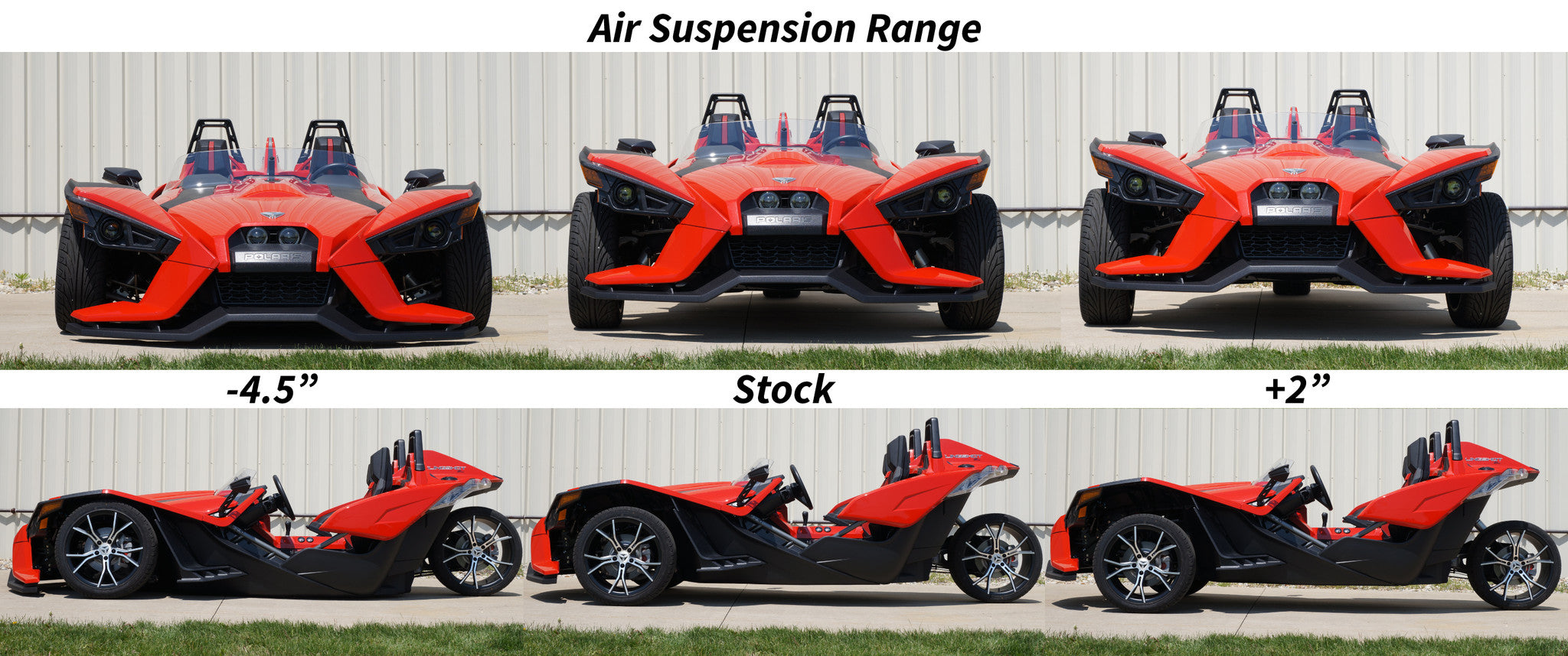 Polaris Slingshot Air Ride Shocks - Rev Dynamics