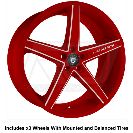 Lexani R-4 Slingshot 22" Wheel and Tire Package - Rev Dynamics