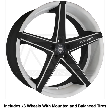 Lexani R-4 Slingshot 22" Wheel and Tire Package - Rev Dynamics