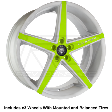 Lexani R-4 Slingshot 22" Wheel and Tire Package - Rev Dynamics