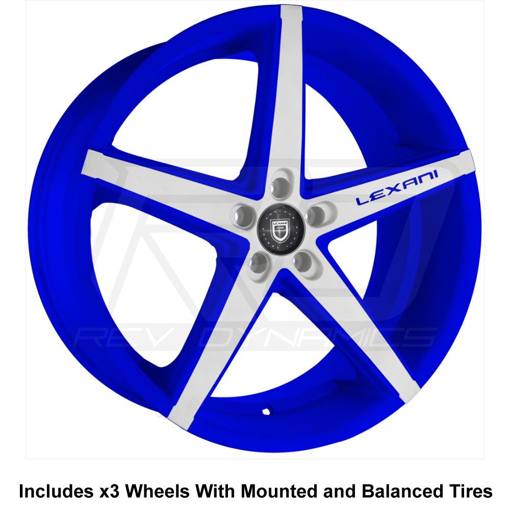 Lexani R-4 Slingshot 22" Wheel and Tire Package - Rev Dynamics