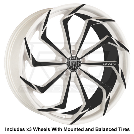 Lexani Static Slingshot 22" Wheel and Tire Package - Rev Dynamics