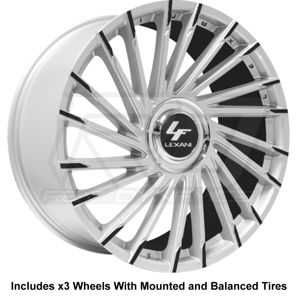 Lexani Wraith XL Slingshot 22" Wheel and Tire Package - Rev Dynamics
