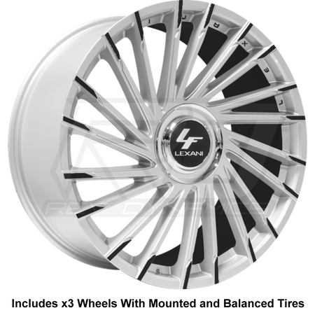 Lexani Wraith XL Slingshot 22" Wheel and Tire Package - Rev Dynamics