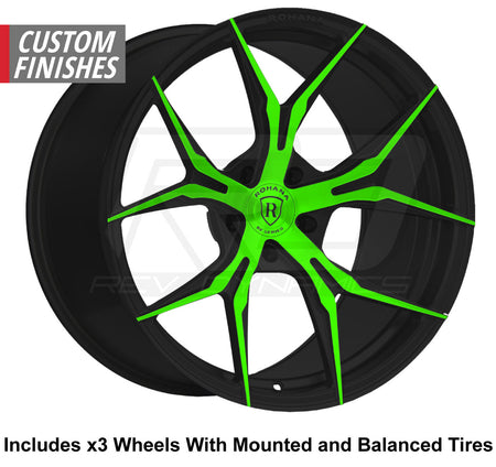 Rohana RFX5 Slingshot 20" (305 Rear) Wheel and Tire Package - Rev Dynamics