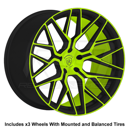 Rohana RFX10 Slingshot 20" Wheel and Tire Package - Rev Dynamics