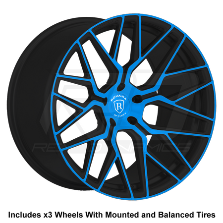 Rohana RFX10 Slingshot 20" Wheel and Tire Package - Rev Dynamics