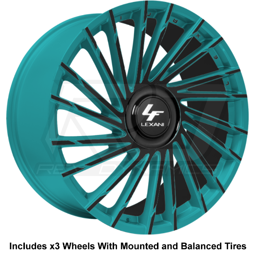 Lexani Wraith XL Slingshot 22" Wheel and Tire Package - Rev Dynamics