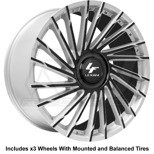 Lexani Wraith XL Slingshot 22" Wheel and Tire Package - Rev Dynamics