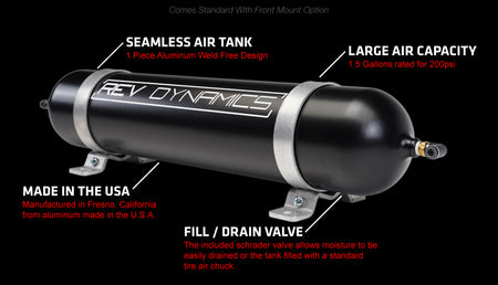 Polaris Slingshot Rev Dynamics Digital+ Air Suspension Kit (2015-19) - Rev Dynamics