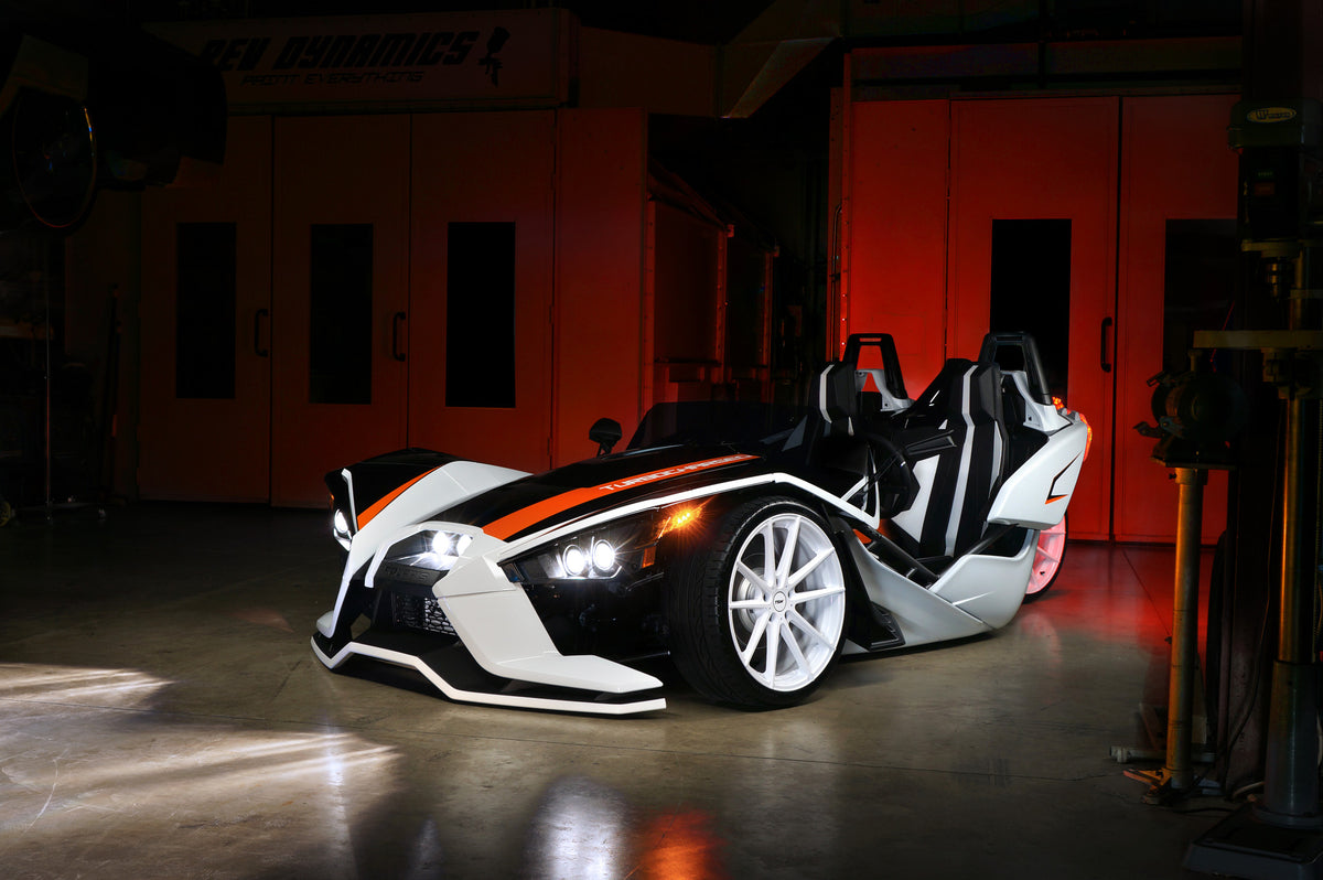 Polaris Slingshot Analog Air Suspension Kit - Rev Dynamics
