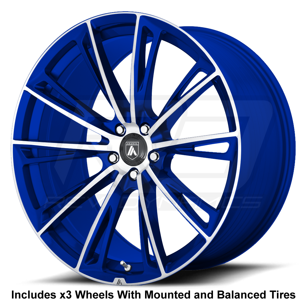 Asanti ABL-30 Slingshot 22" Wheel and Tire Package - Rev Dynamics