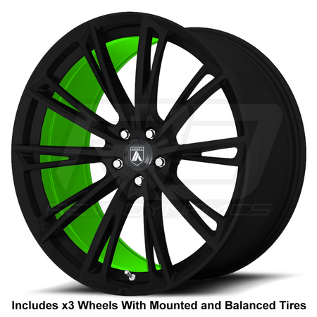 Asanti ABL-30 Slingshot 22" Wheel and Tire Package - Rev Dynamics