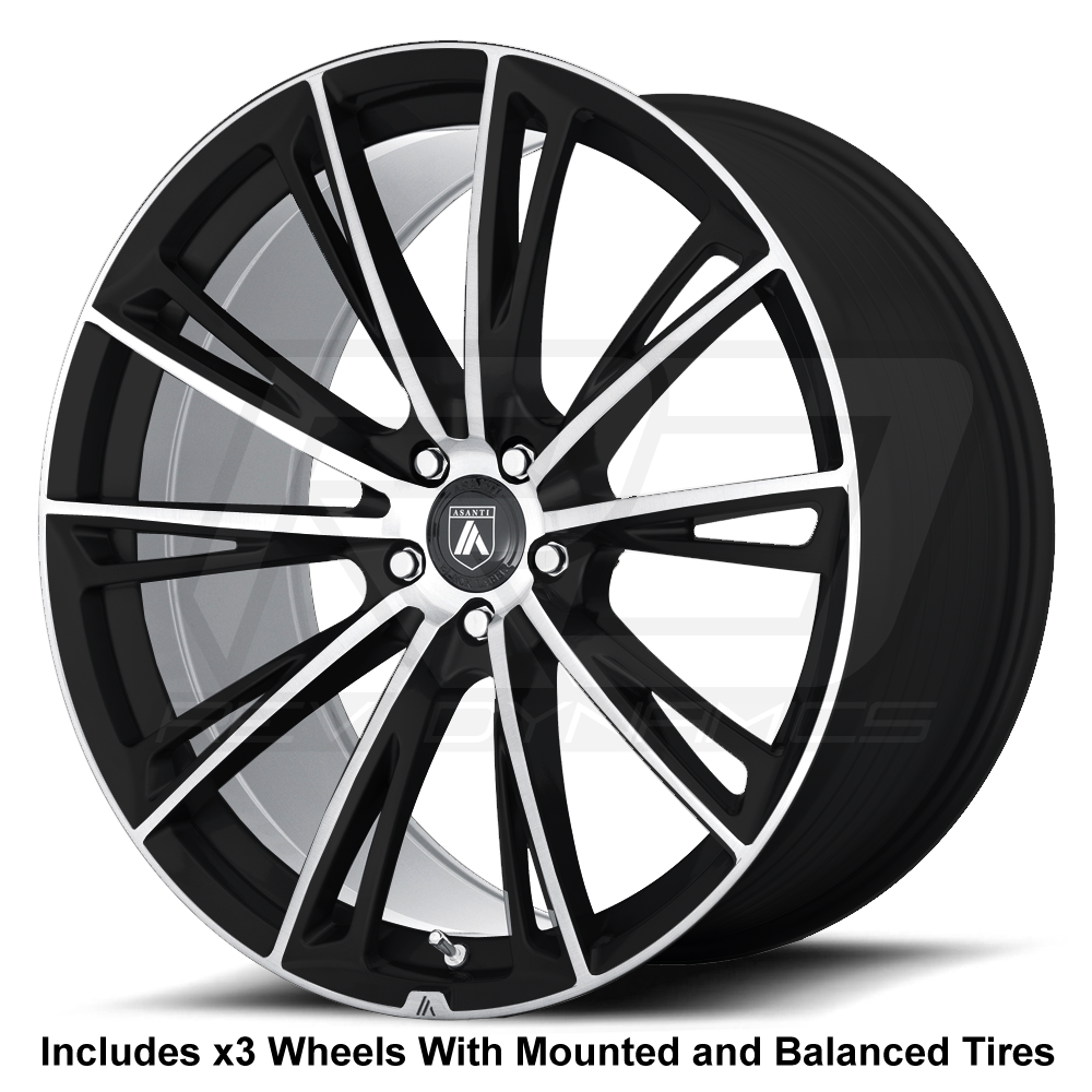 Asanti ABL-30 Slingshot 22" Wheel and Tire Package - Rev Dynamics