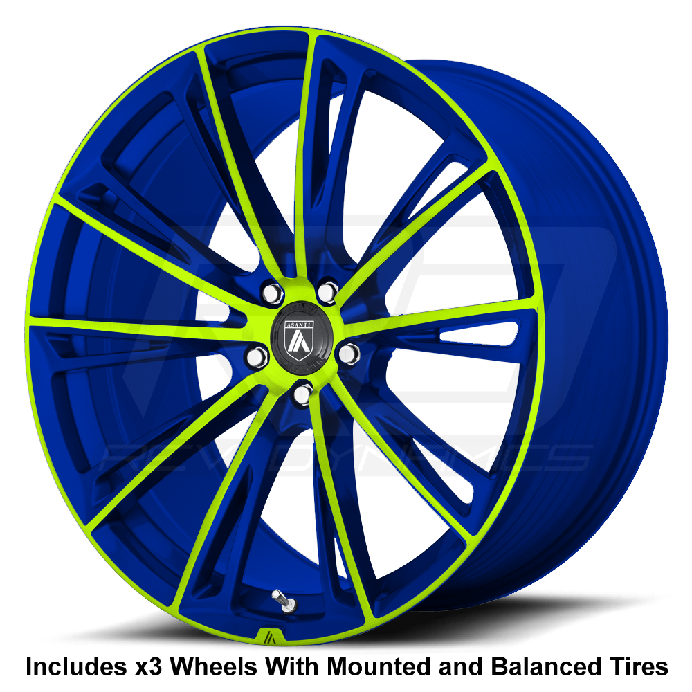 Asanti ABL-30 Slingshot 22" Wheel and Tire Package - Rev Dynamics
