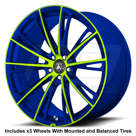 Asanti ABL-30 Slingshot 22" Wheel and Tire Package - Rev Dynamics