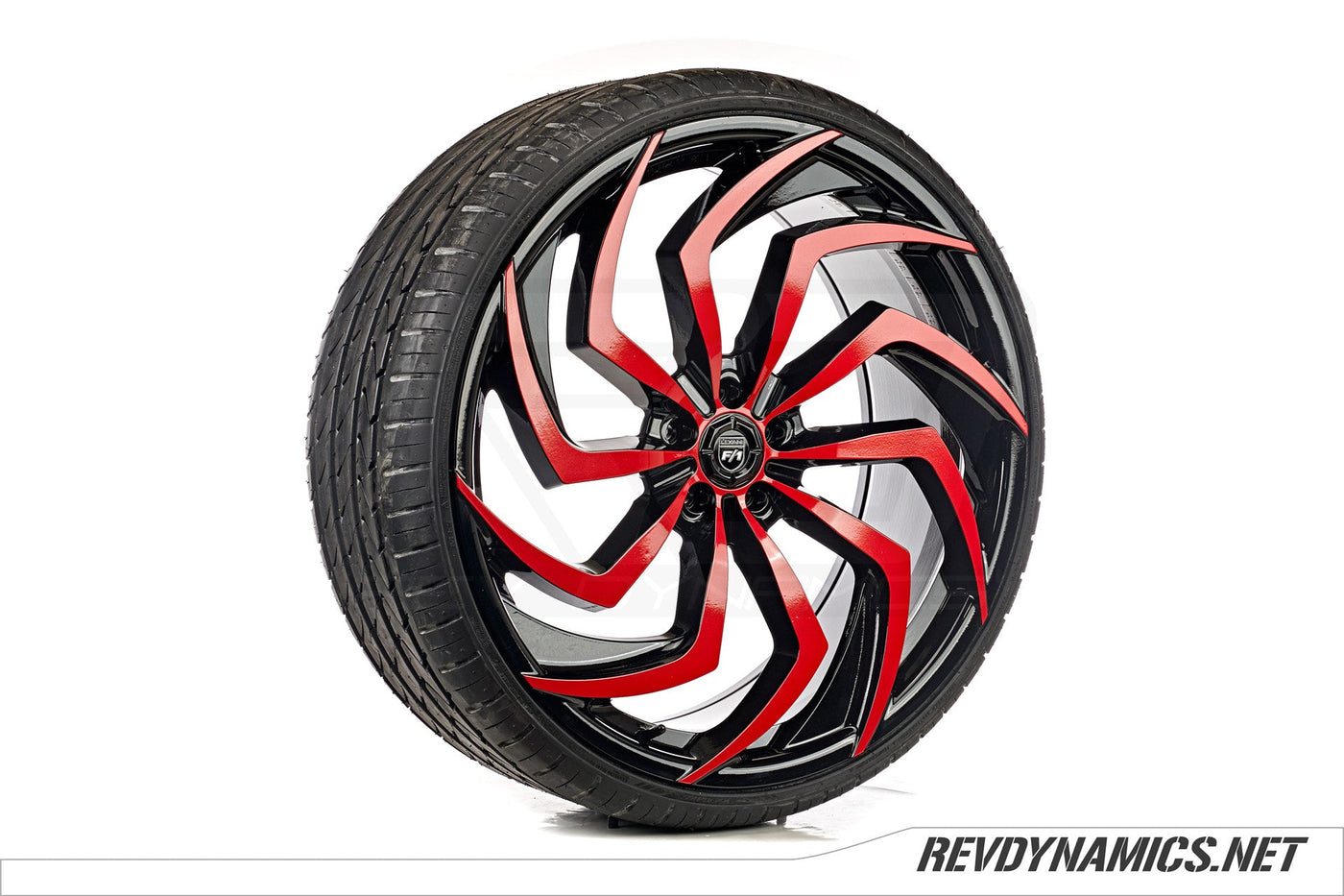 Lexani Shadow Custom Finished | Indy Red and Black