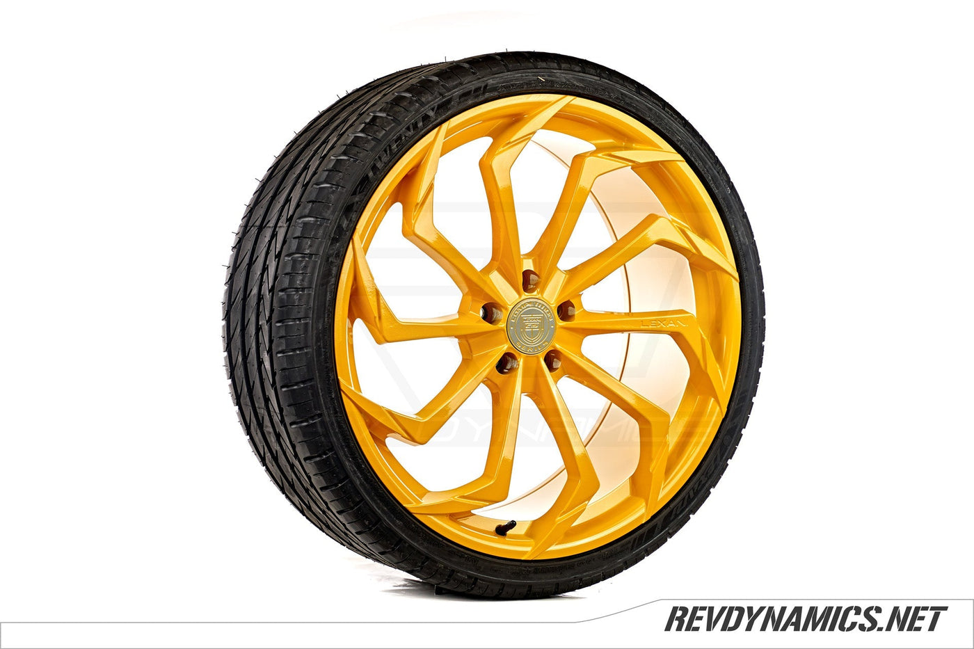 Lexani Static Custom Finished | Daytona Yellow