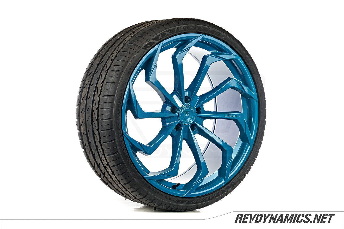 Lexani Static Custom Finished | Pacific Teal Fade