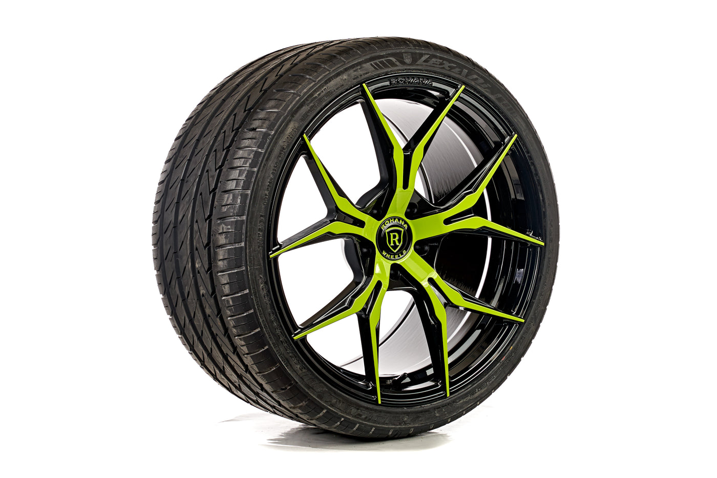 Rohana RFX5 Custom Finished | Neon Lime and Black