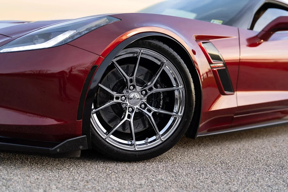 E5 Daytona C7 Z06 Corvette 19" Front 20" Rear Wheel and Tire Package