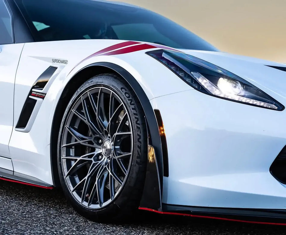 E5 Sebring C7 Z06 Corvette 19" Front 20" Rear Wheel and Tire Package