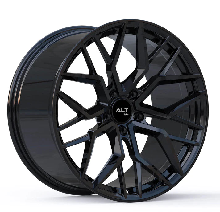 ALT Forged Velocity C8 Corvette 19" Front 20" Rear Wheel and Tire Package - Rev Dynamics