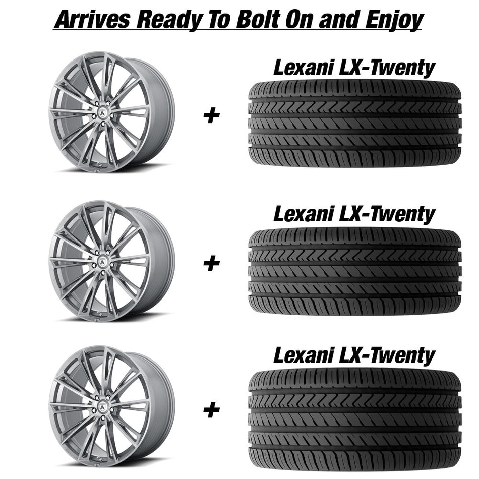 Asanti ABL-30 Slingshot 20" Wheel and Tire Package