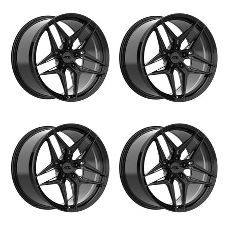 C8 Z06 E-Ray Renzo Forgedlite MC8 Gloss Black 20in wheel package