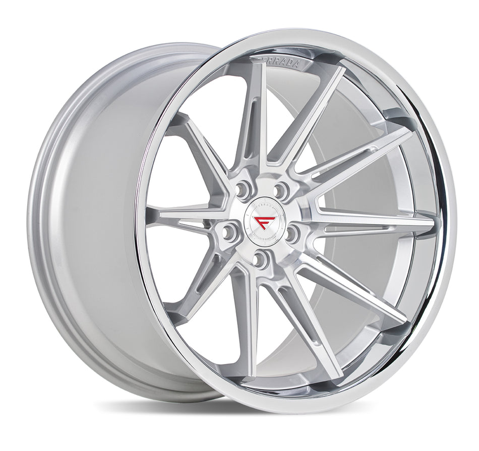 Ferrada CM2 Tesla Model 3 20" Front and Rear Wheel and Tire Package - Machine Silver