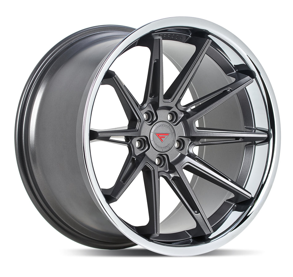 Ferrada CM2 Tesla Model 3 20" Front and Rear Wheel and Tire Package - Graphite