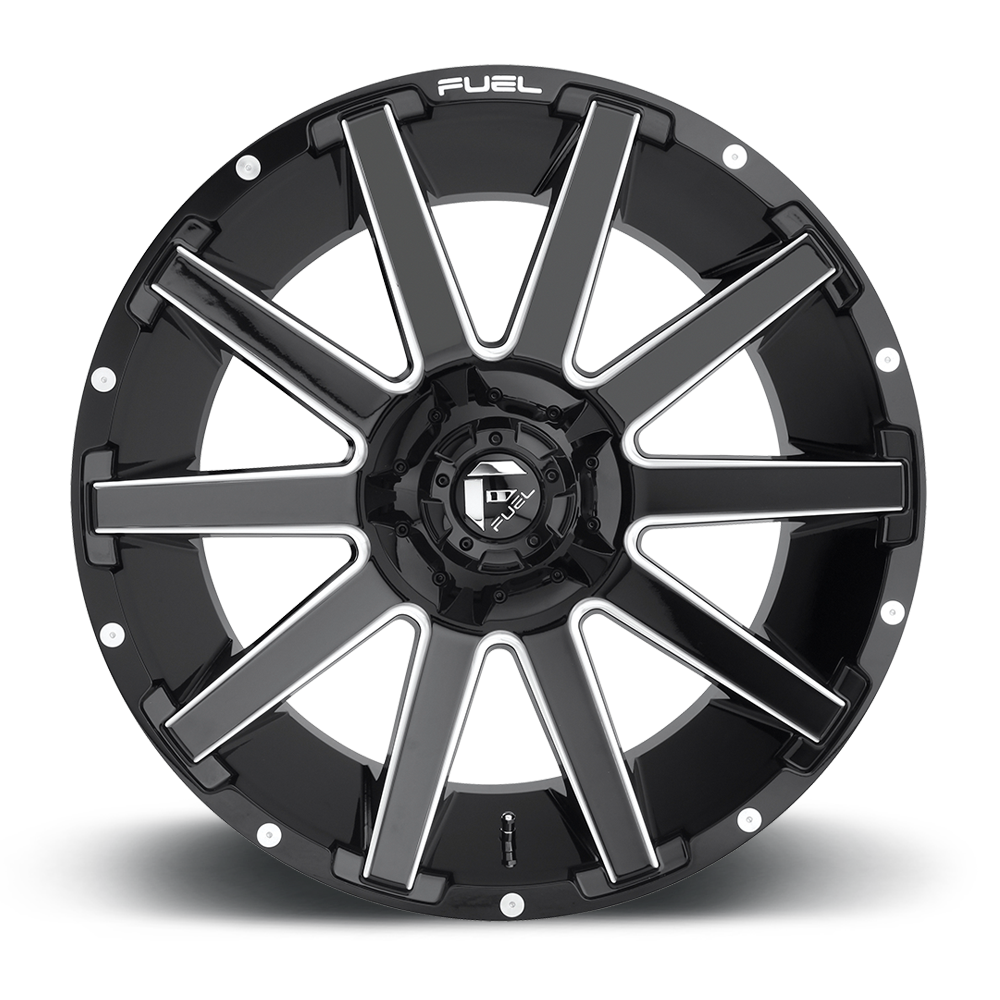 Fuel Contra Jeep Wrangler JL 20" Wheel and 33" Tire Package - Rev Dynamics