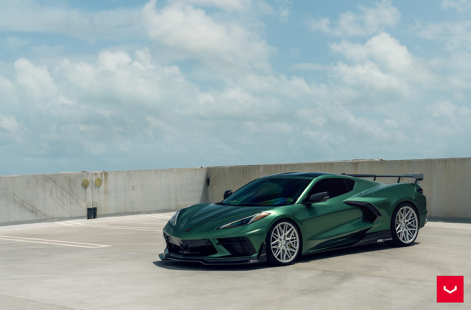 Vossen HF-7 C8 Corvette 20x9" Front 21x12" Rear Wheel and Tire Package