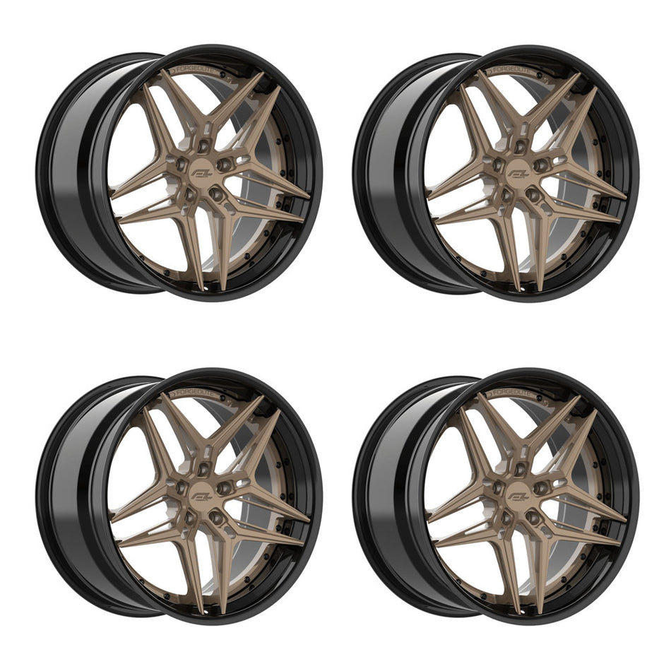 Forgedlite RS8 C8 Corvette Z06 20x10" Front 21x13" Rear Wheel and Tire Package