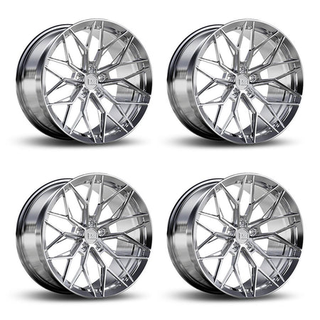 Chevy Corvette C8 Stingray Variant Maxim Chrome Powder 20in wheel package