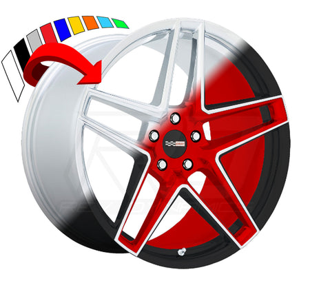 Cray Panthera C8 Corvette 20x9" Front 21x12" Rear Wheel and Tire Package - Rev Dynamics