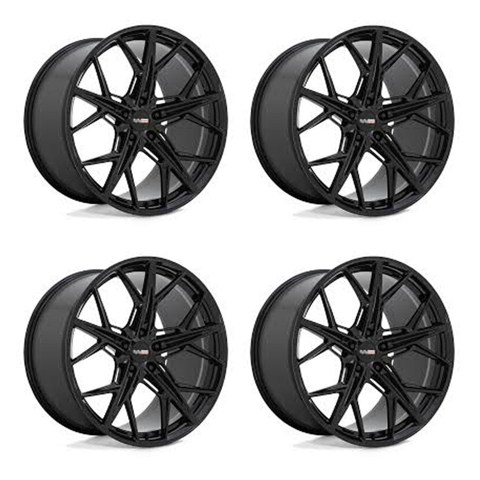 Cray Hammerhead C8 Corvette 19" Front 20" Rear Wheel and Tire Package