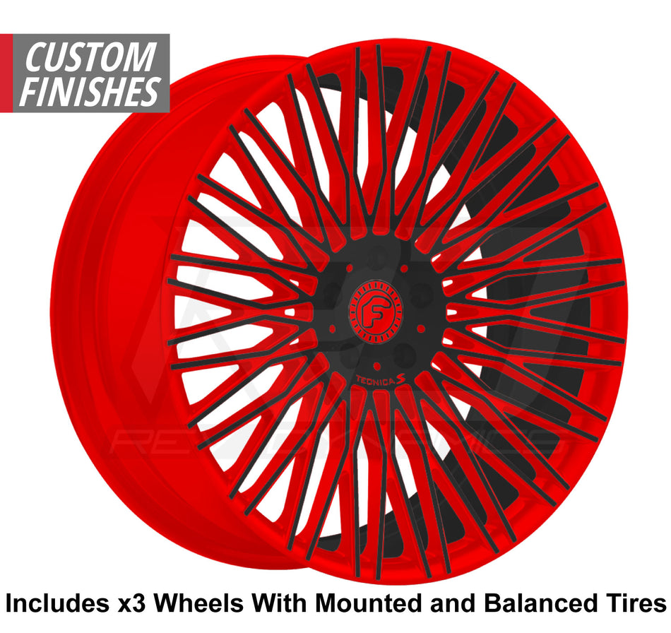 Forgiato Tec S3 Slingshot 22" Wheel and Tire Package