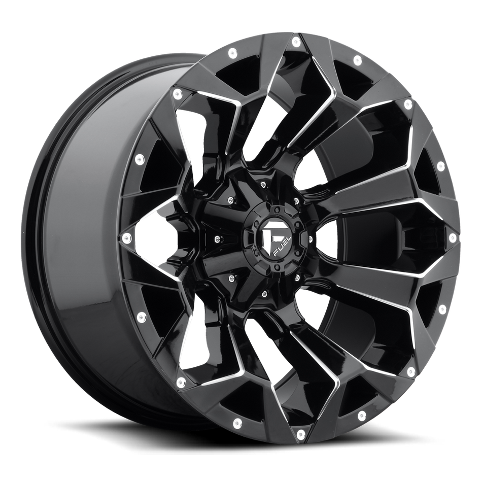 Fuel Assault Jeep Wrangler JL 20" Wheel and 33" Tire Package - Rev Dynamics
