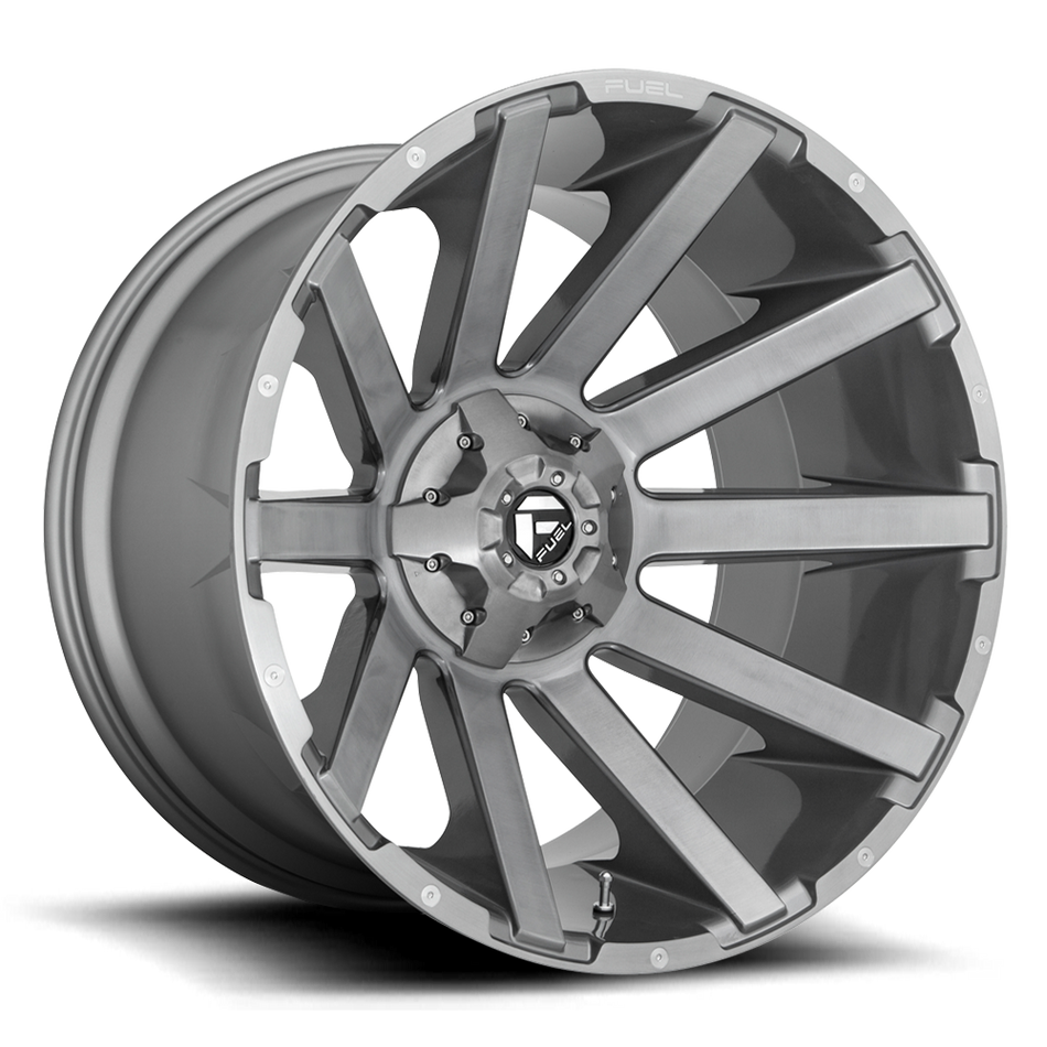 Fuel Contra Jeep Wrangler JL 20" Wheel and 33" Tire Package - Rev Dynamics