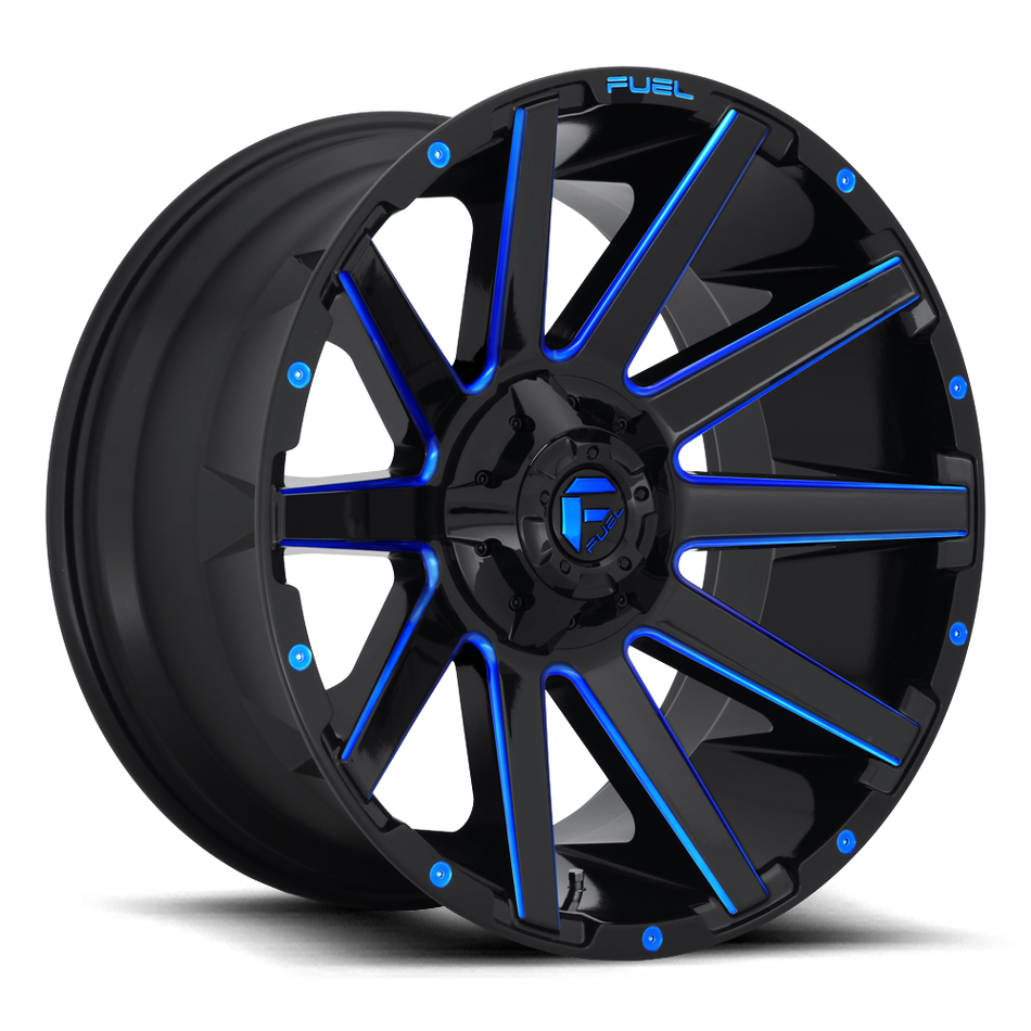 Fuel Contra Jeep Wrangler JL 20" Wheel and 33" Tire Package - Rev Dynamics